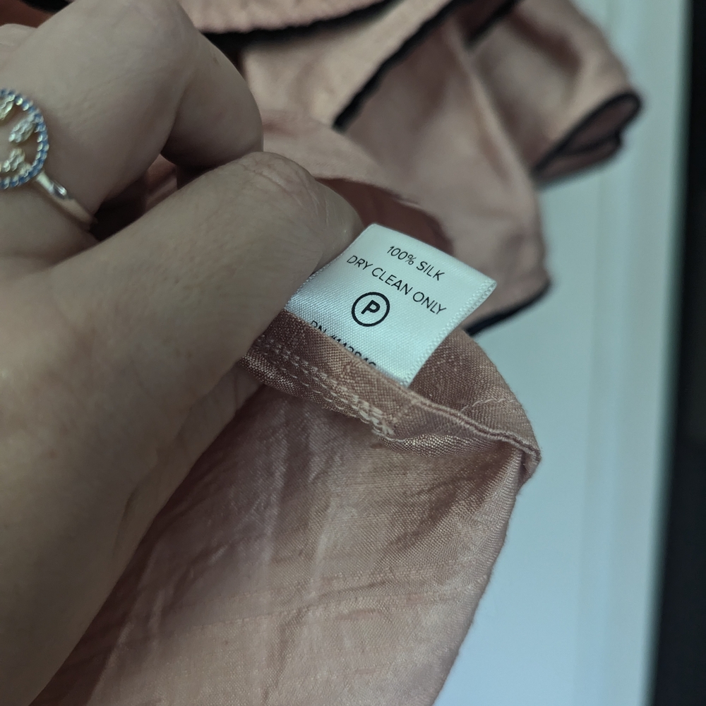 RHODE Blush Ruffle Blouse - Picture 4 of 5